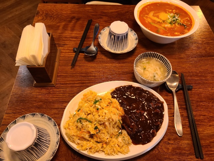  [화니중식] 수유맛집 차돌짬뽕,게살볶음밥,물만두,미니탕수육(칠리새우,크림새우)