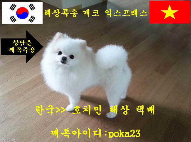  베트남 해상택배 보내기