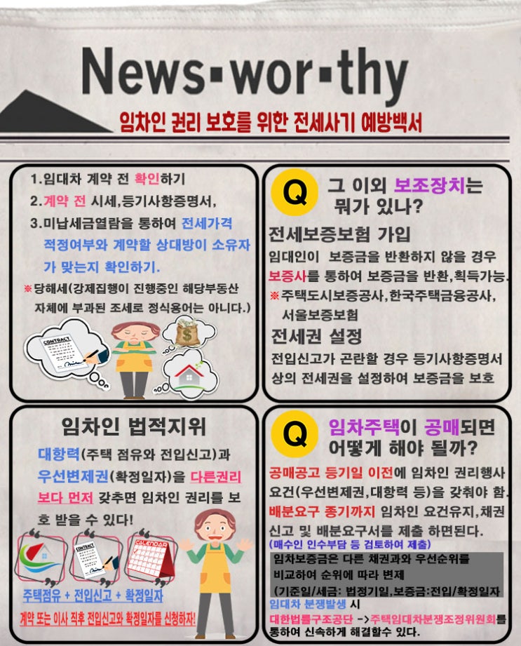  전세사기 피해 예방요령 2탄