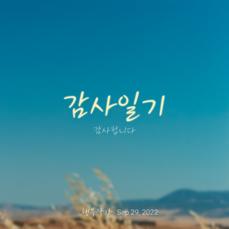  수목금토 한 번에 쓰는 감사일기