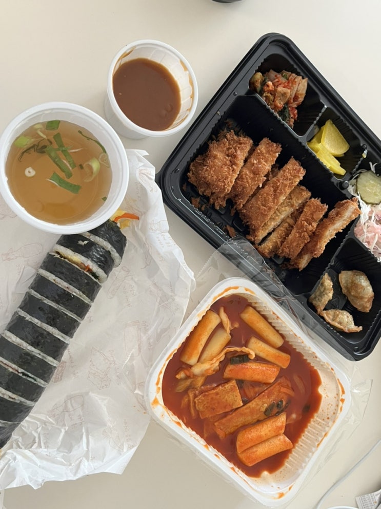 대전 용운동 에코포레 김밥 맛집, 달인김밥천국