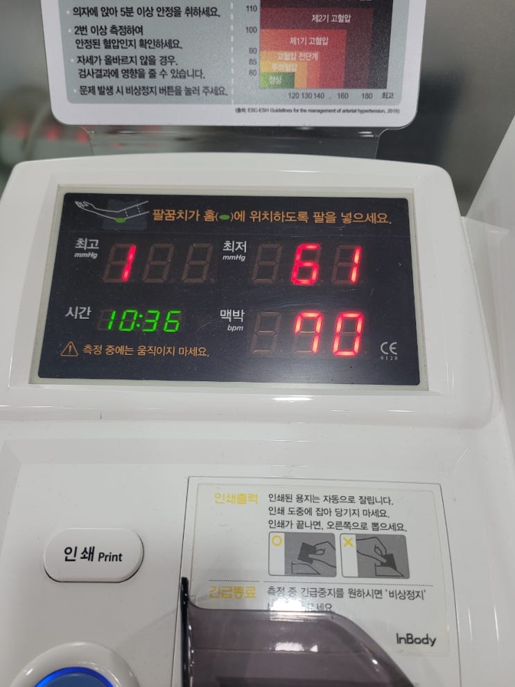  풍납동 직장인의 건강검진 후기 (백상기의원)
