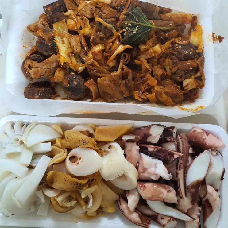 인창동 6단지 야시장에 갔다 왔습니다.