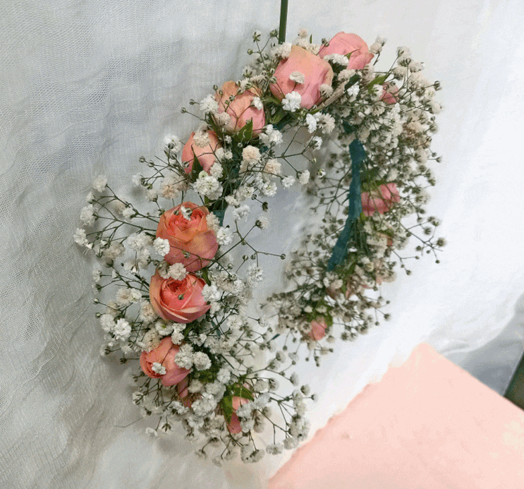  성당 혼배성사에 전달해 드린 신부님 화관[주엽 꽃집 일산꽃배달 킨텍스꽃배달]