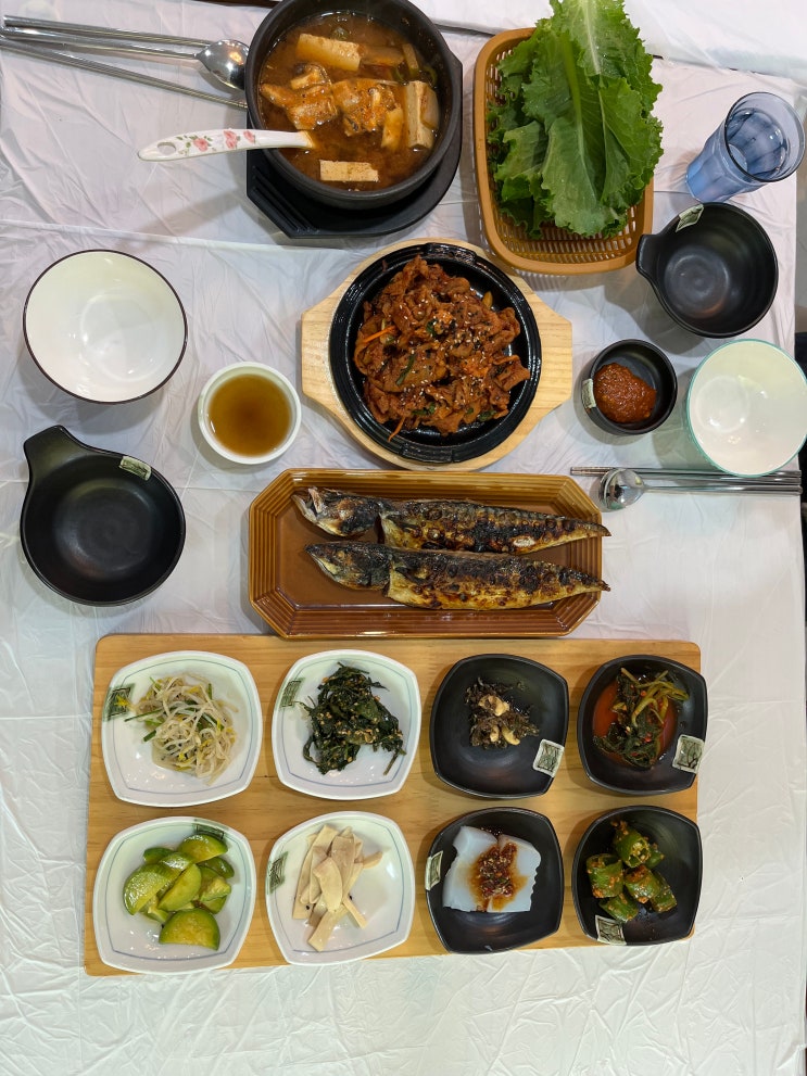  용인 용담저수지 한식 맛집 '소풍' 후기 및 정보