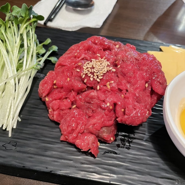  [금천/독산] 독산동 먹자골목에 있는 ‘육회지존 독산점’ 친절한 서비스b
