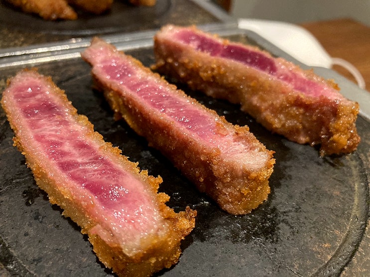  용산역 맛집 내돈내산 후라토식당 용산점 규카츠