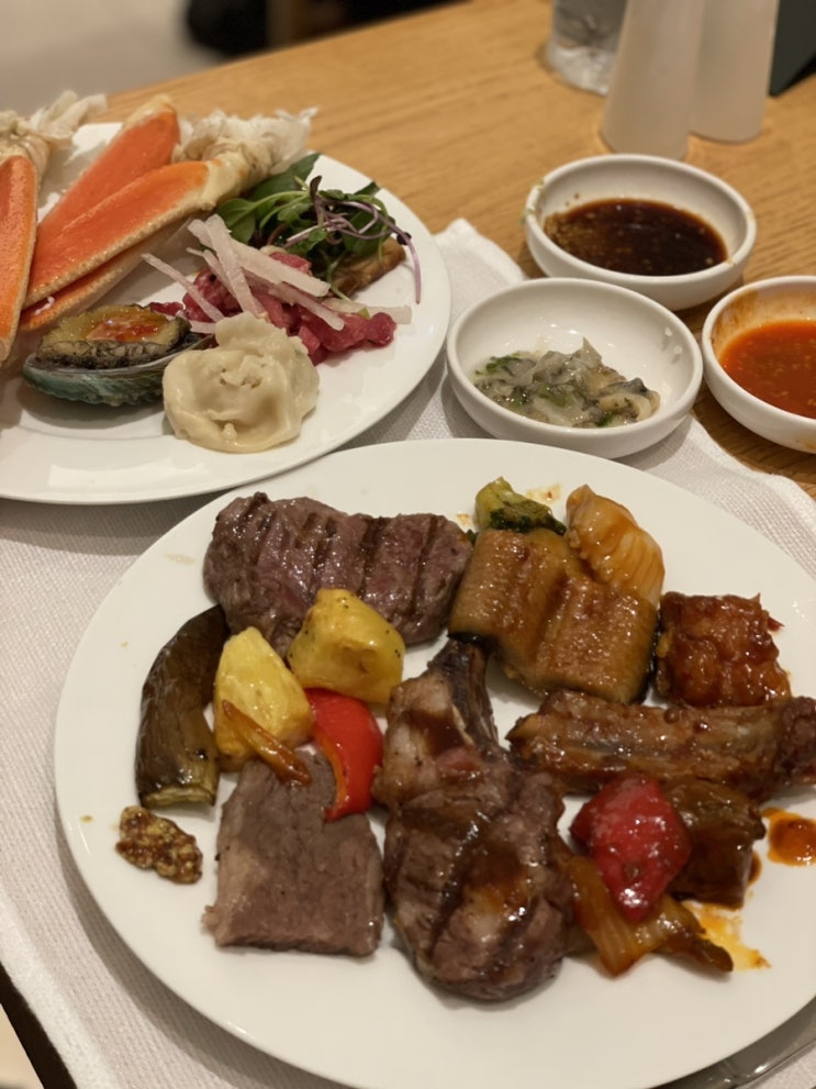  강릉 씨마크호텔 더 레스토랑 석식(디너) 뷔페 후기!