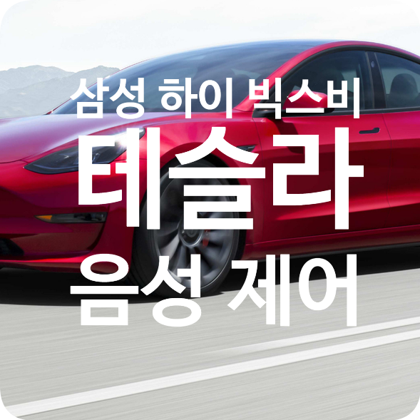  빅스비 테슬라 음성 제어 팁 (구글 어시스턴트 / OK 구글 / Tasker / bolt for tesla )
