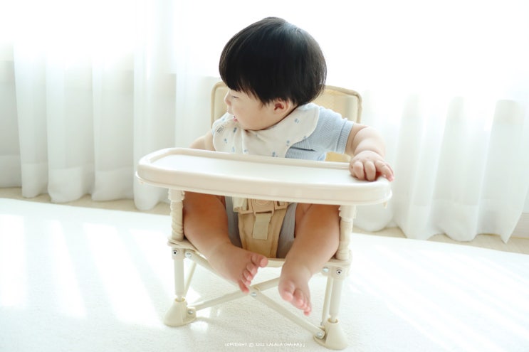  휴대용 아기식탁의자 후 부스터,  감성가득 실용성 업:)