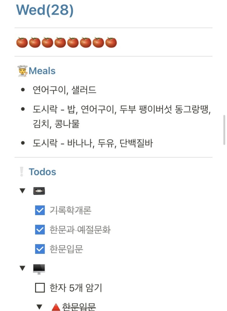  갓생 ep2. 계획: 월, 주, 일간 계획표