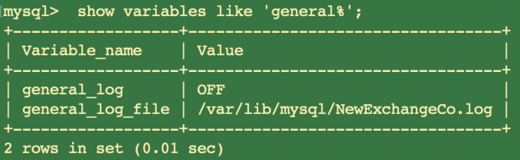  [MySQL] Query log 확인 및 추적하는 방법