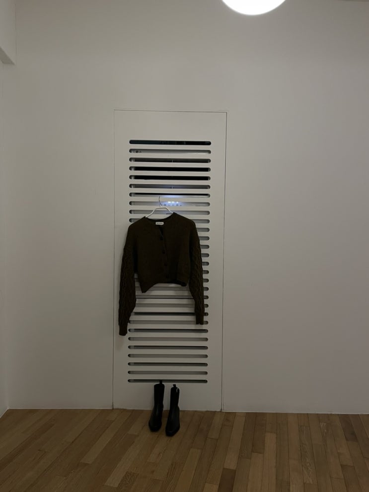  아모멘토(AMOMENTO) 안국 쇼룸 | FW2022 볼레로 / 자켓 피팅