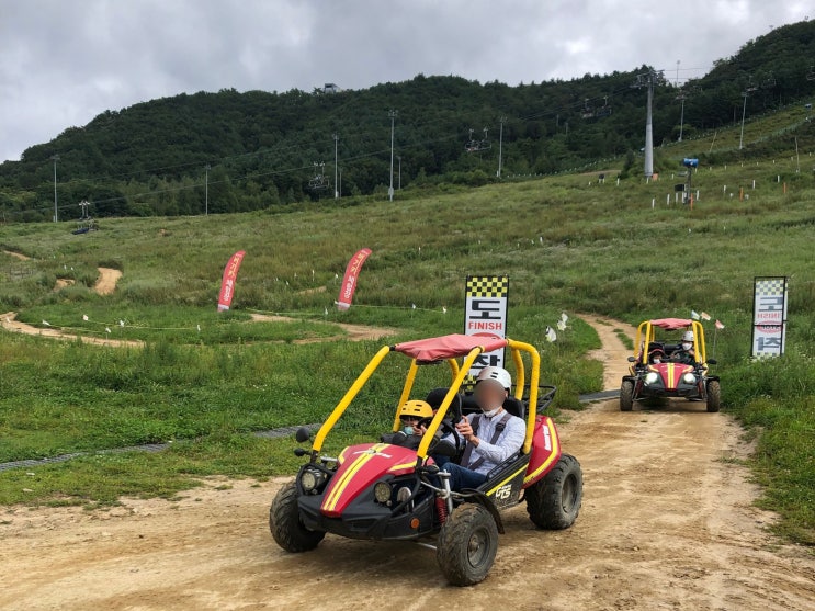  [평창 알펜시아 리조트 (Alpensia Resort)] 아이와 함께 루지, 버기카 타기
