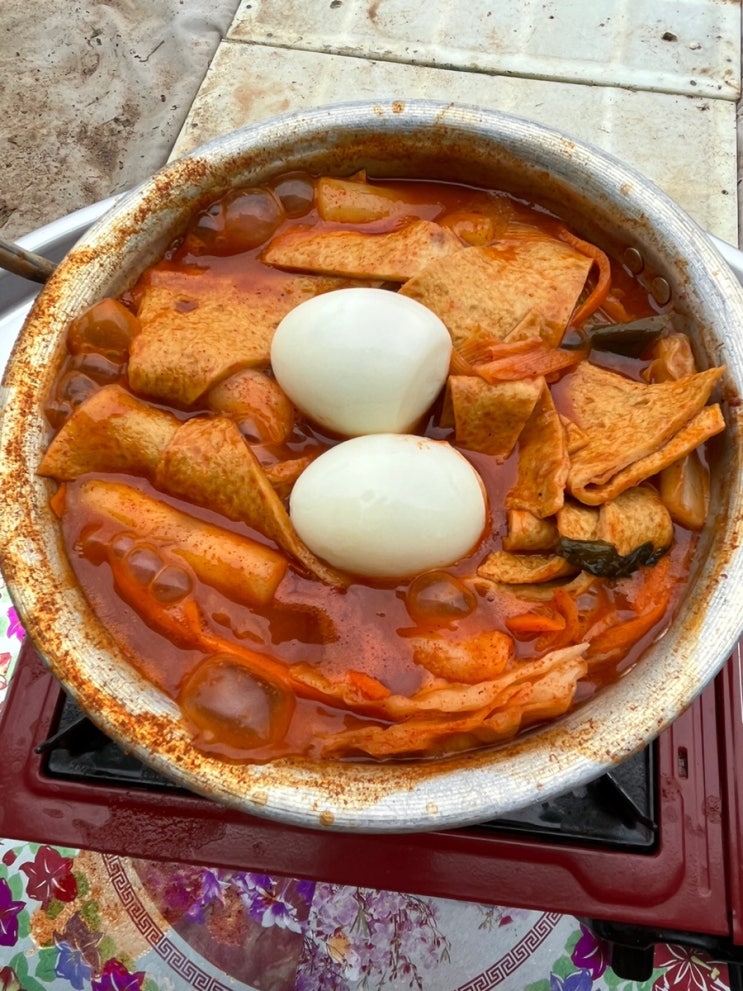  떡볶이밀키트 둥이네떡볶이 캠핑음식 추천해요