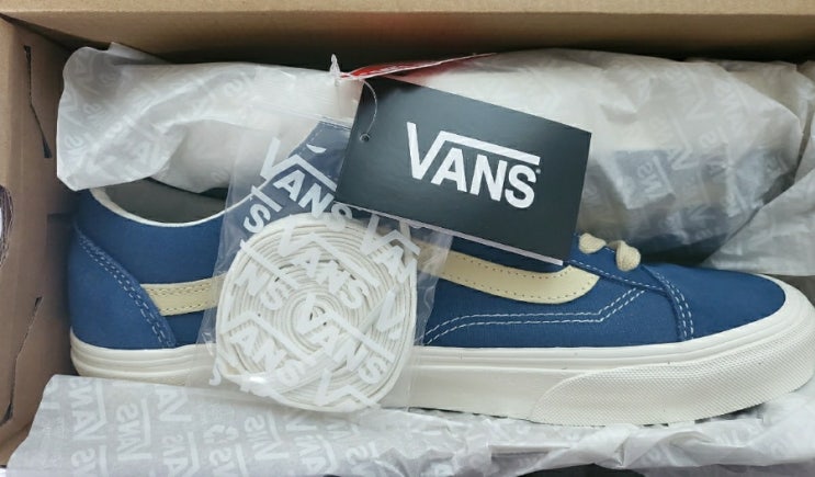  반스VANS 스타일36 빈티지 스포츠 데님 블루 리뷰 + 사이즈