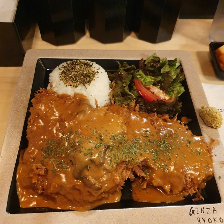  금릉 돈가스 긴자료코 경양식돈가스 우동 에비동 사케동