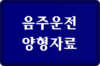 음주운전 양형자료 선처를 구하기 위한 노력입니다