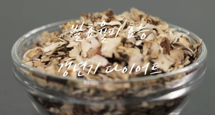  발효율피 효능 섭취 방법 (ft. 갱년기 여성 다이어트)