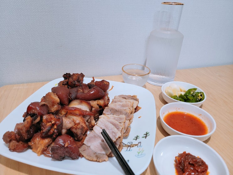  맛있는족발 구이요 족발 홈파티밀키트 먹어본 후기