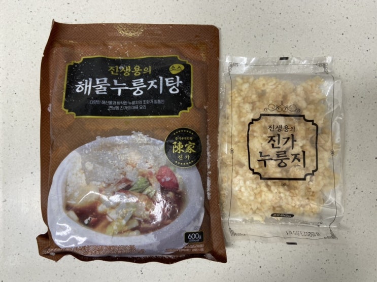  마켓컬리 _ 진생용의 해물누룽지탕 후기