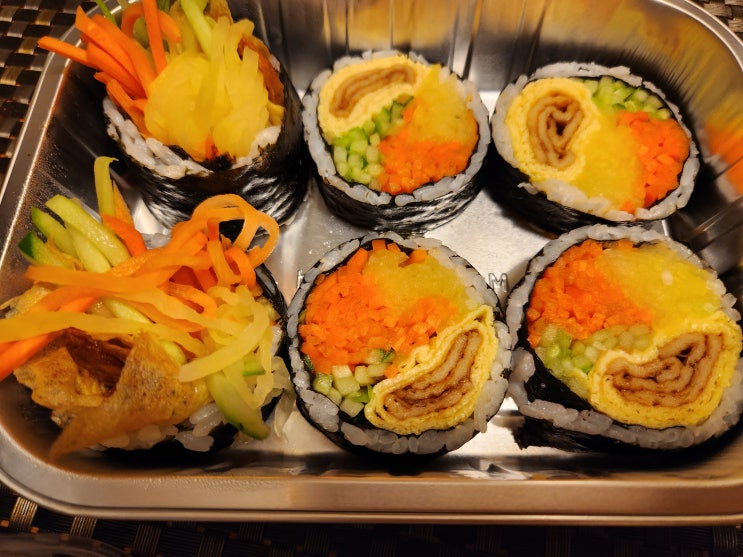 여의도 맛집 포장: 오토김밥(feat.닭강정), 한강공원 나들이나 불꽃축제갈때 사서 가보세요~