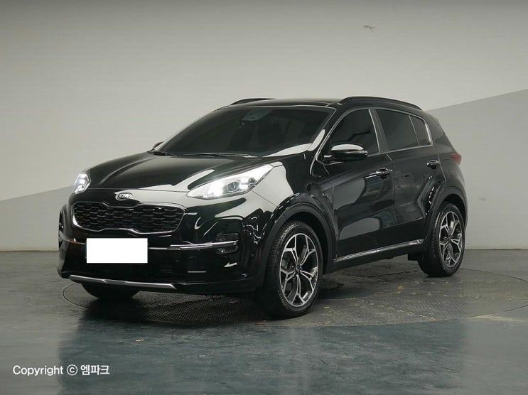  스포티지 더 볼드 중고차 매력있는 브라운시트