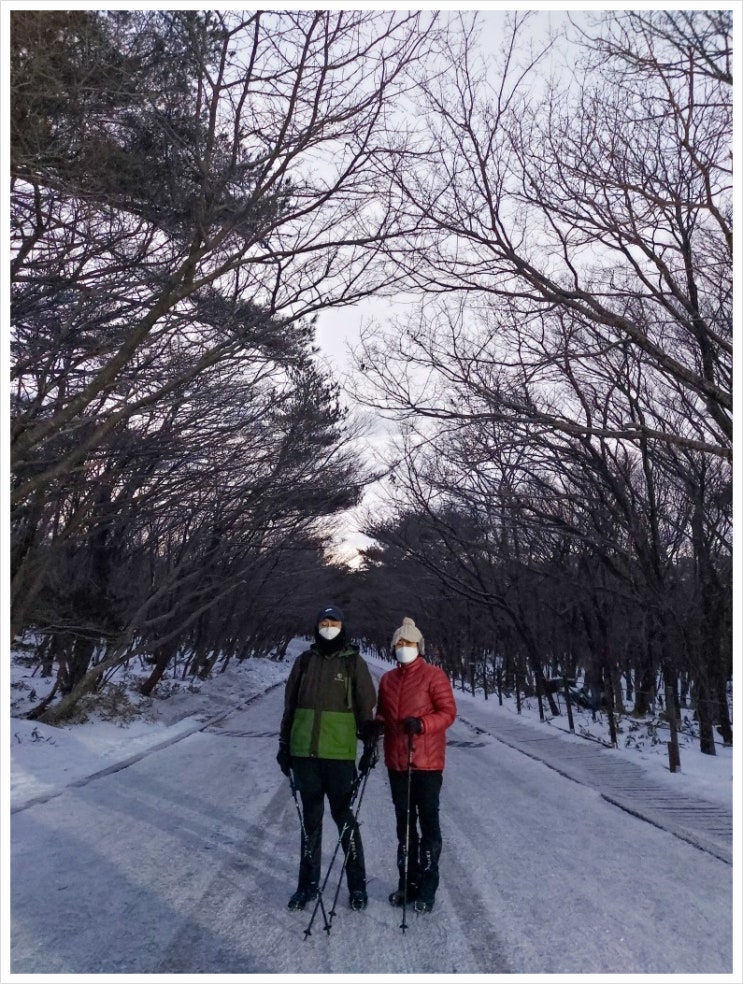 [제주도] 1월에 가 본 영실탐방로 후기 | 겨울산등반 ::22.02.04