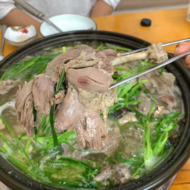  거제 중곡동 백숙 맛집 나능이, 오리백숙 먹고 몸보신했어요