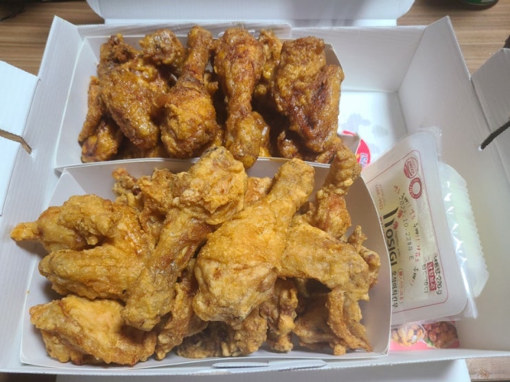  군자역 치킨 맛집 호식이두마리치킨 배달