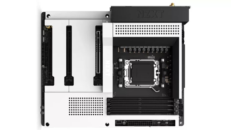 NZXT AMD 라이젠 7000 시리즈를 위한 N7 B650E 메인보드 공개 NZXT AMD 라이젠 7000 시리즈를 위한 N7 B650E 메인보드 공개
