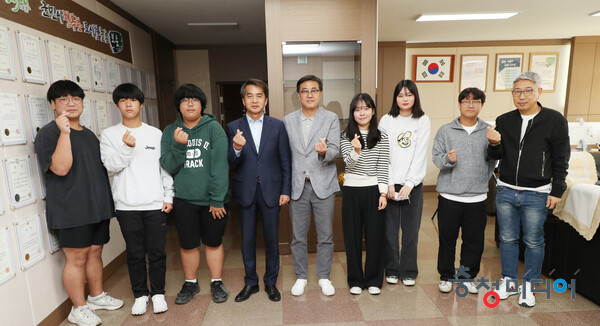  최재형 보은군수, 청소년들과 소통간담회