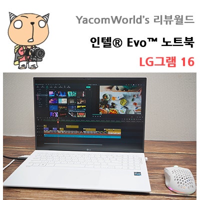 인텔 Evo 노트북 LG그램 16 크리에이터노트북 리뷰