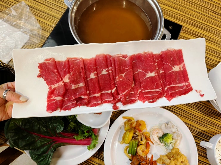  수원 광교 샤브샤브 맛집 335키친