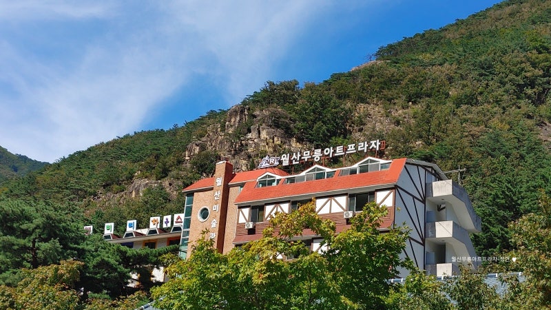 동해시 무릉계곡 펜션 월산무릉아트프라자 가족여행 가기 좋아요~