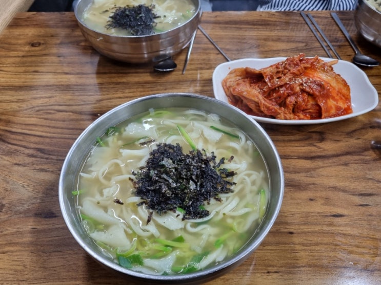[미금] 수제비 맛집 미금역 점심 행하령수제비