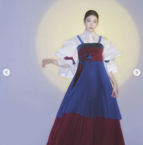  [한복] 한복의/재해석/색다른/김연아