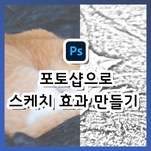  [포토샵 강의] 사진을 연필 스케치처럼 만들기