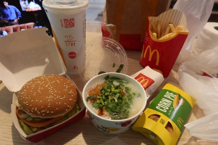  태국 맥날에만 파는 5가지