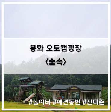 [15th 캠핑] '22. 10월 1일~3일 개천절 연휴 봉화 숲속 오토캠핑장 B존 숲 사이트
