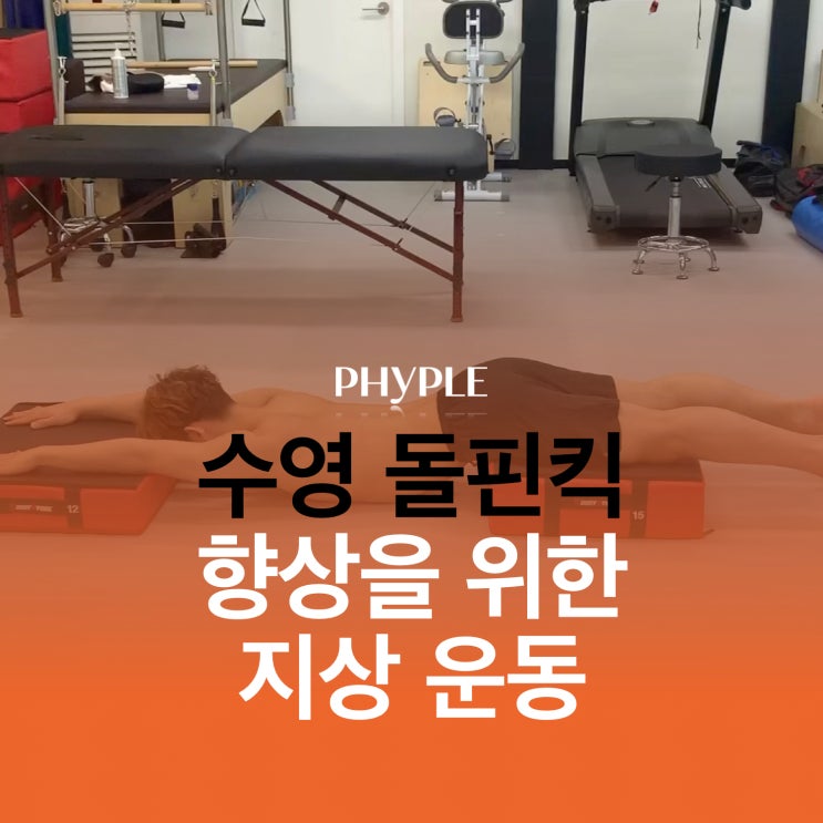 인천 스포츠 재활/ 수영 잠영 돌핀킥 향상을 위한 지상 운동