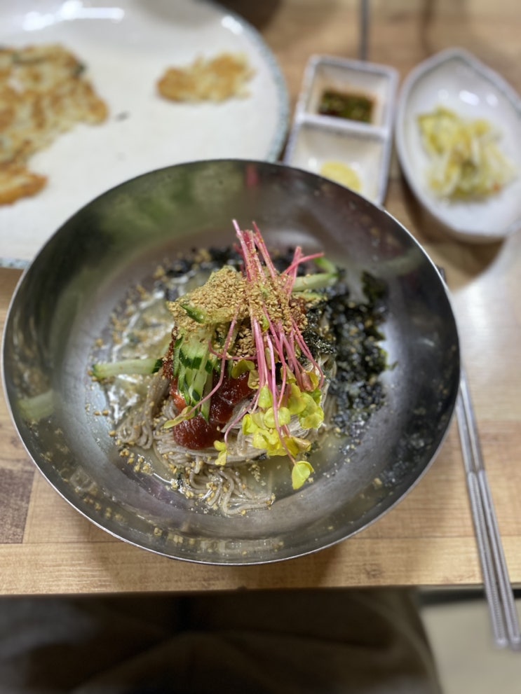  용둔 막국수, 감자전 _ 횡성 맛집