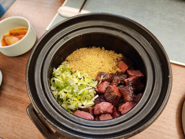  배곧맛집 채우:정 솥밥맛집으로 인정.