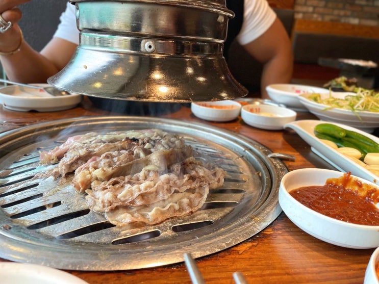  부산 용호동 고기집- 우삼겹이 맛있는 백종원 식당 본가 대연점