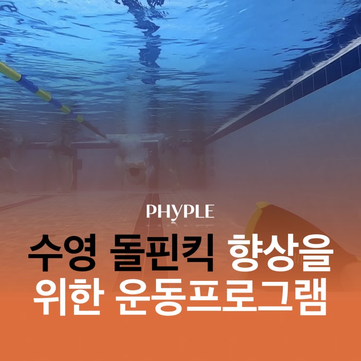 [인천 스포츠재활] 수영 돌핀킥 향상을 위한 운동프로그램 2