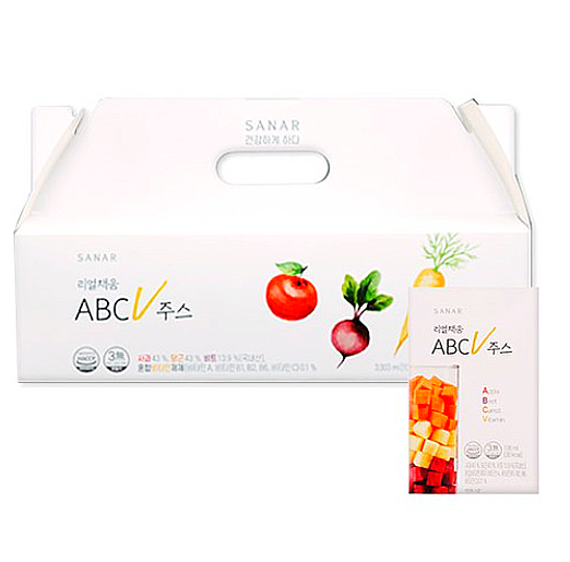  사나르 리얼채움 ABCV주스