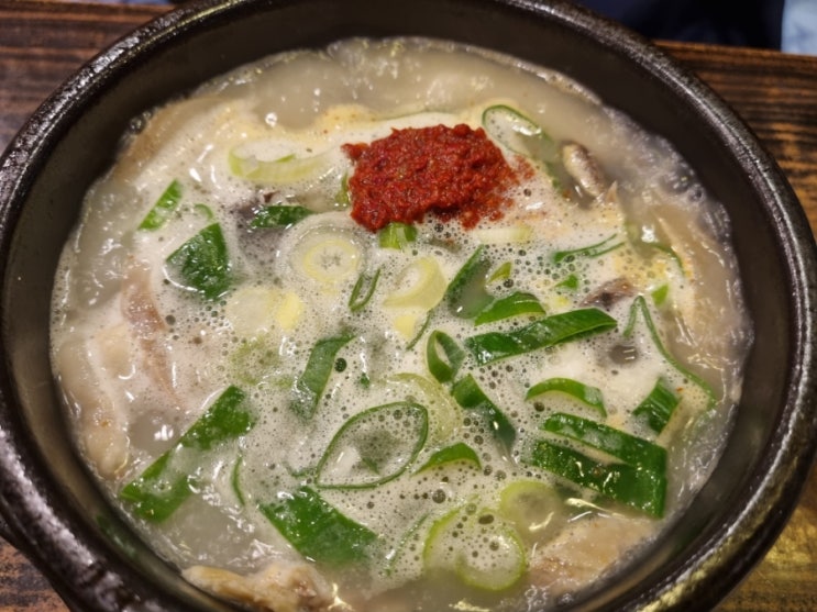 [수지] 동천동 한국순대국 한국 소머리국밥 (주차 정보)