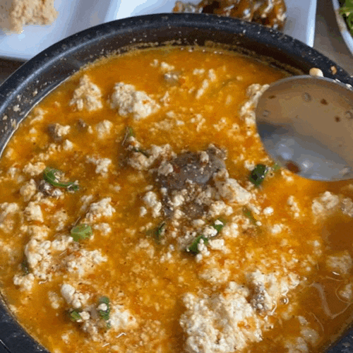  전북 진안 맛집 : 오천순두부 ( 오랫동안 자리를 지켜온 현지 맛집)