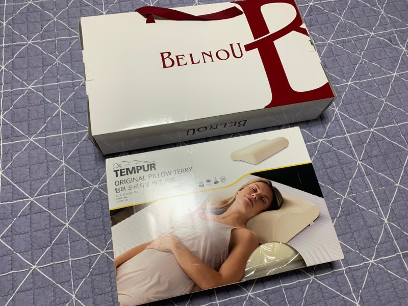 코스트코 메모리폼 베개 비교 BELNOU, TEMPUR
