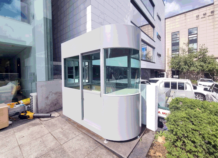  WELLZ 강남점에 설치한 발렛부스
